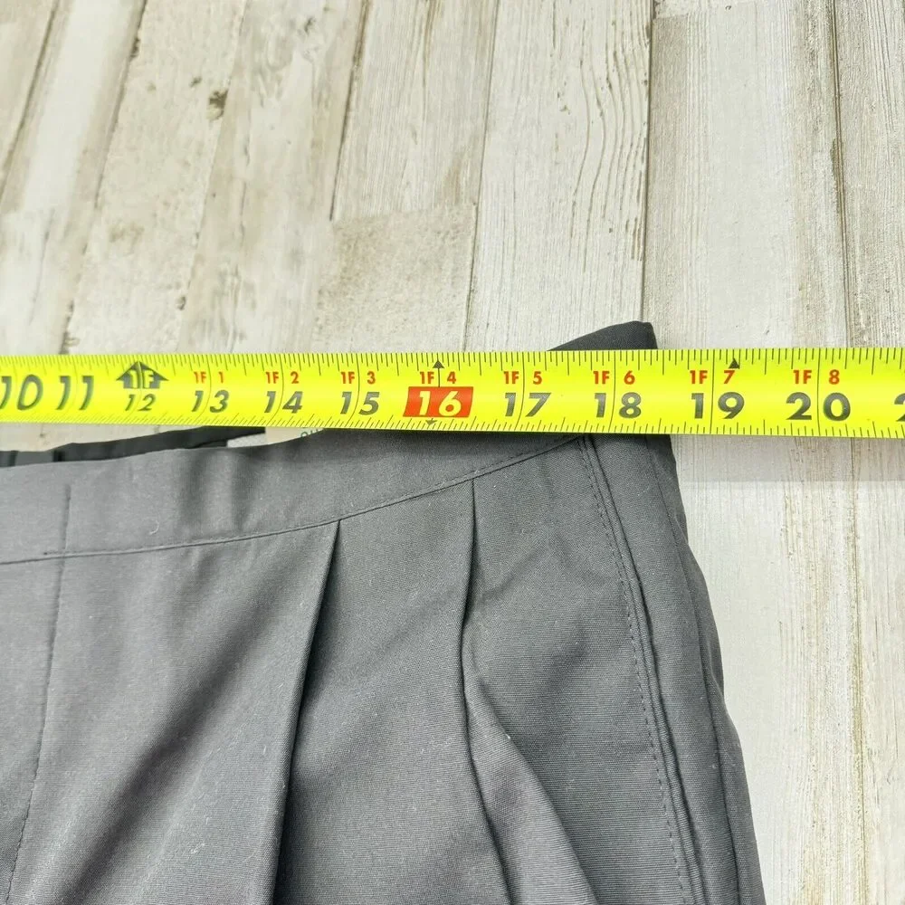 Vintage 70s Sansabelt Golf Pants Mens 38x36 Black Polyester Cotton Unhemmed NOS